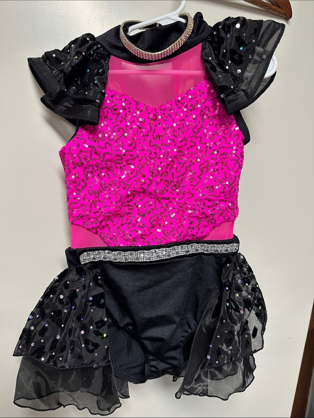 Weissman "Beautiful Stranger" Hot Pink dance costume Size IC